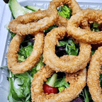 Best Fried Calamari Salad 炸鱿鱼沙拉 in New York, NY