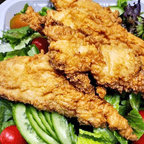 Best Fried Whiting Salad 炸鳕鱼沙拉 in New York, NY